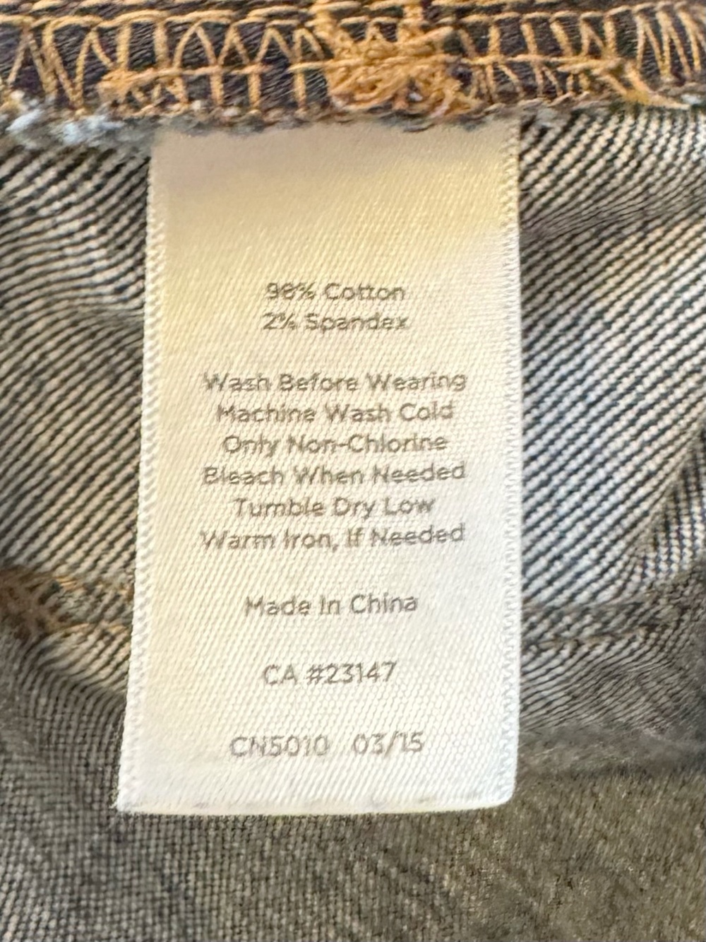 Talbots Flawless Five Pocket Jeans Bootcut Curvy Style 8P - Picture 5 of 6